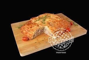 Пирог с Мясом и сыром