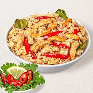 Wok Пад Тай с цыпленком