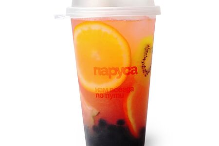 Фруктовый чай с тапиокой