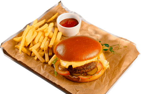 Бургер с говядиной 280/100/50