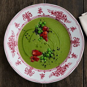 Суп из зеленого горошка