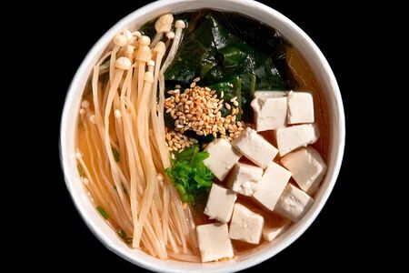 Мисо суп с грибами