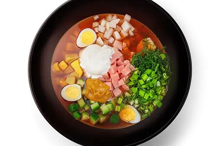 Окрошка классическая