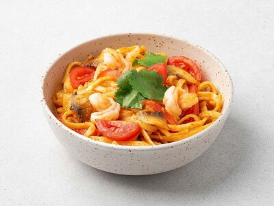 Wok Том ям с креветкой М