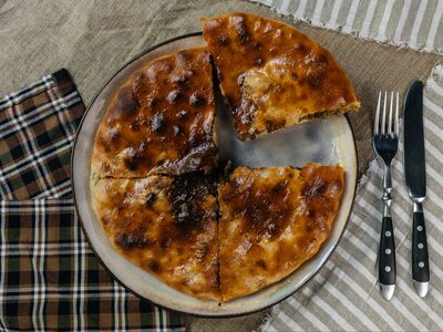 Пирог с мясом