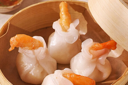 Дим-самы с крабом и креветкой