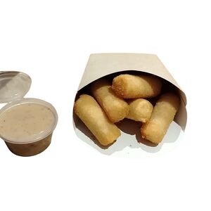 Картофельные крокеты с соусом