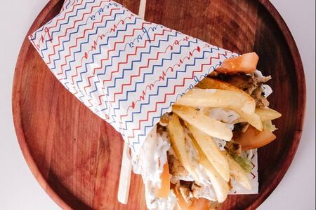 Гирос со свининой 