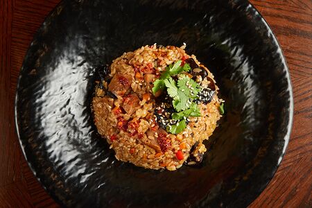 Рис с уткой