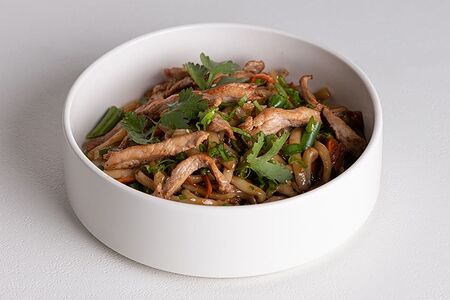 Лапша со свининой