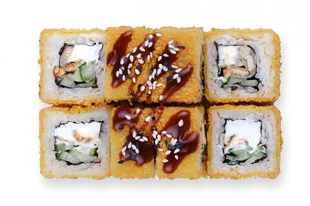 Унаги в темпуре