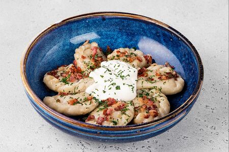 Вареники с картофелем и грибами