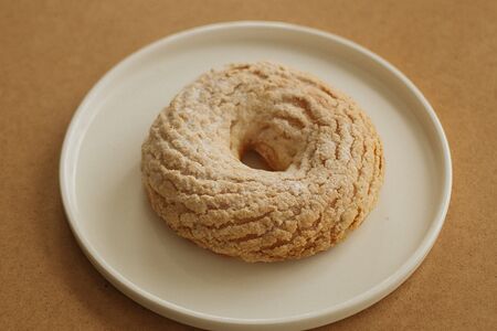 Заварное кольцо с творожным кремом