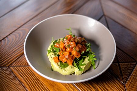 Тартар из лосося