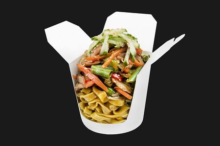 Лапша с курицей