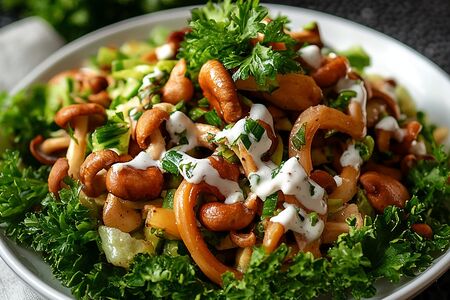 Салат Грибная полянка