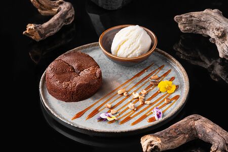 Шоколадный фондан