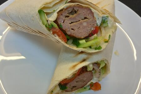 Люля-кебаб в лаваш 