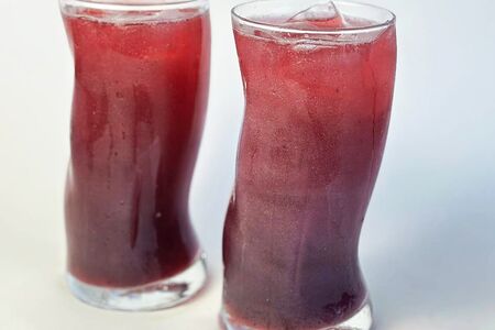 Лимонад Ежевика-Фиалка