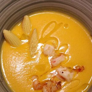 Кукурузный крем суп