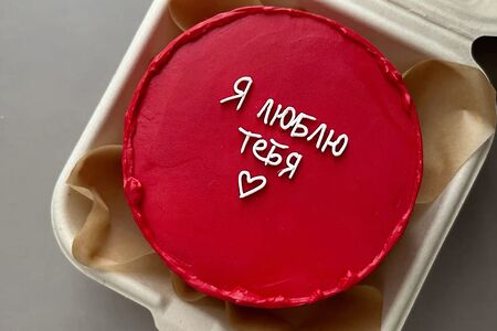 Бенто-торт Красный торт 