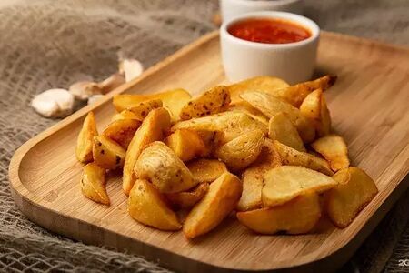 По деревенски картофель