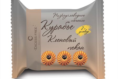 Низкоуглеводное печенье Курабье, Кленовый пекан