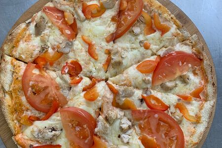 С курицей и перцем