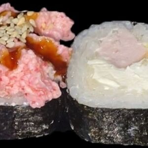 Ролл Вулкан с лососем