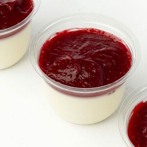 Панна-котта малина