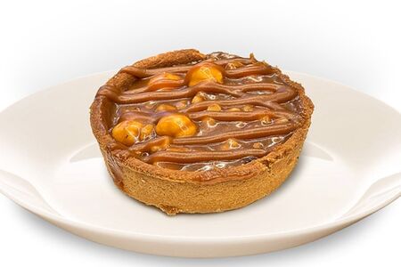 Тарталетка карамельно-ореховая