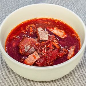 Борщ со свининой