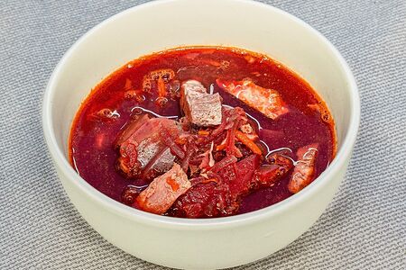 Борщ со свининой