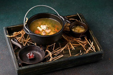 Уха александровская тройная