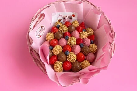 Букет из клубники Искушение 