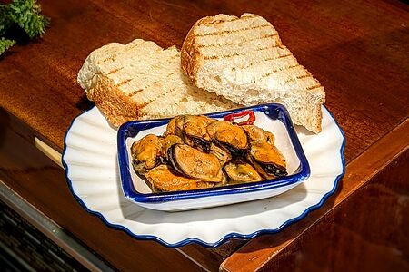 Маринованные мидии