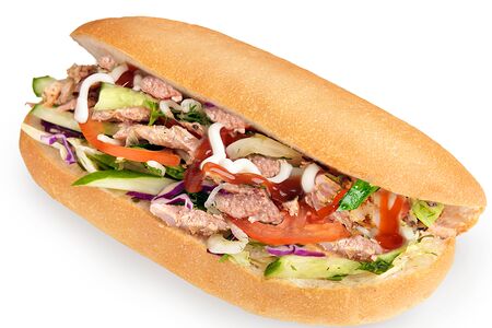 Данар в Булке Богатырь с мясом