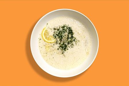 Суп куриный авголемоно