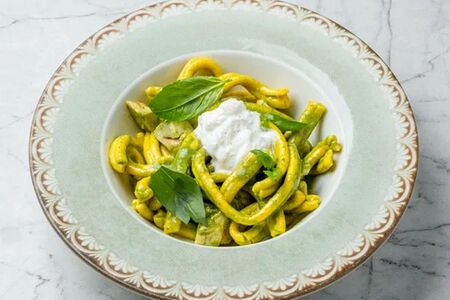 Казаречче с цыпленком  