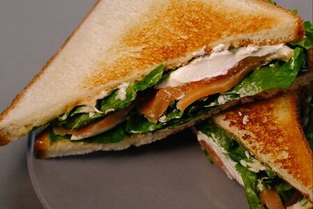 Сэндвич с семгой