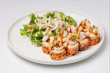 Ролл Гейша с креветкой 