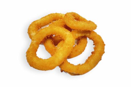 Кольца кальмара в сухарях