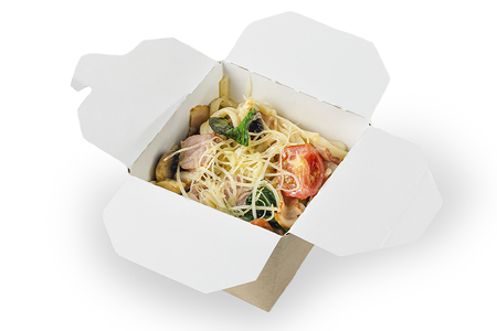 Карбонара удон