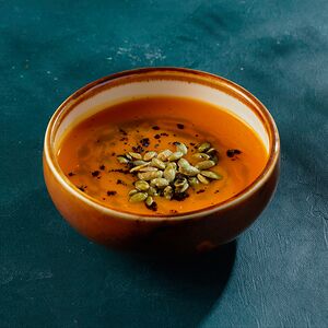 Крем-суп из тыквы с имбирем