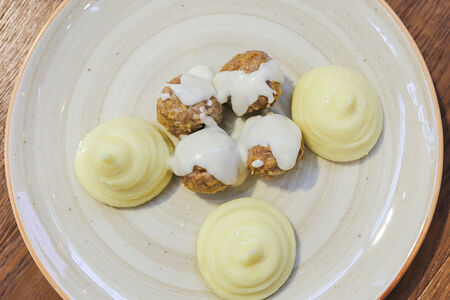 Полпетте с пюре