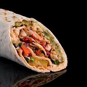 Шаурма Мини со свининой на майонезе