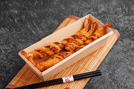 Тигровые креветки в панко