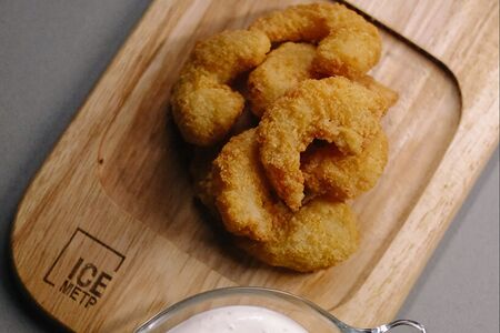 Креветки в панировке