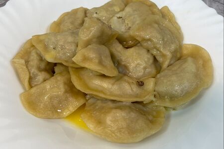 Вареники с капустой и мясом