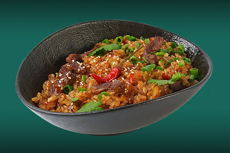 Тяхан с говядиной